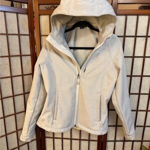 Kirkland Signature Cream Sherpa Hooded Jacket